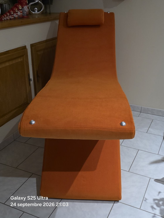 Design Sessel – Beltà, Verstellbarer relaxsessel, Textile, Wood (photo 3 of 5)