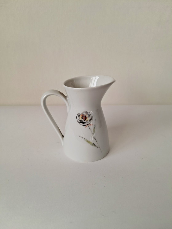 Image 1 of Rosenthal German Tea Set (4-piece) | High-Footed Cups | Vintage Mid-Century 1950s