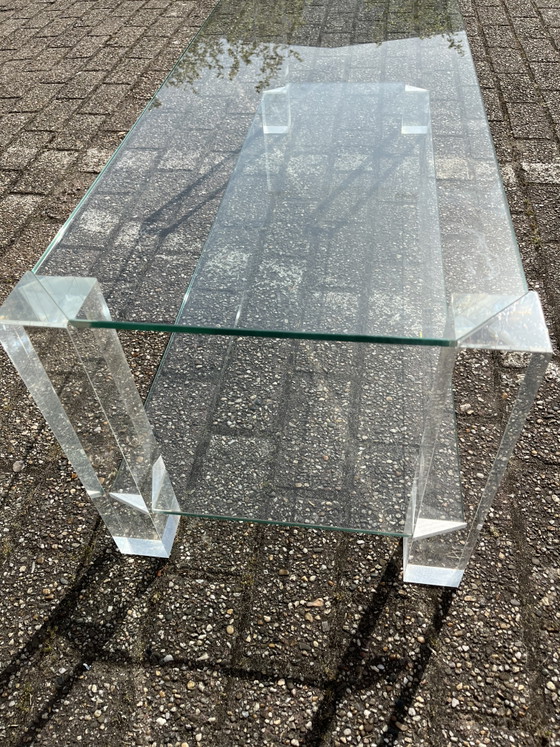 Image 1 of Mesa de centro de cristal
