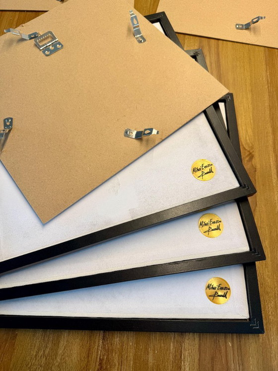 Image 1 of Fragmentos de caleidoscopio (Juego de 3 - Decoración de pared)