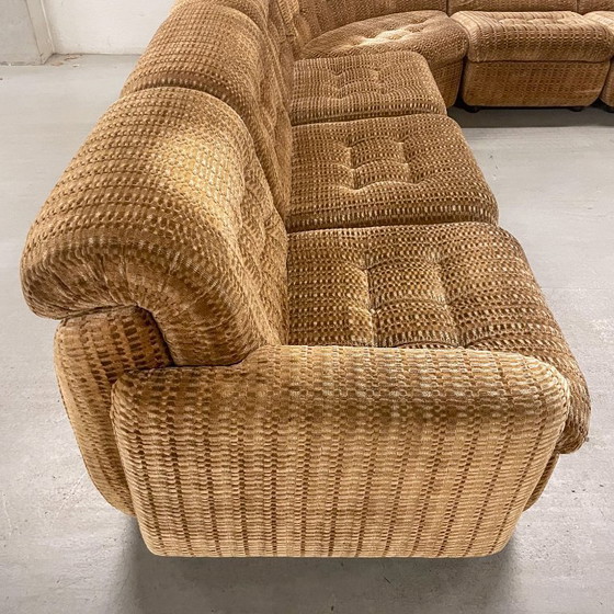 Image 1 of Vintage modulaire elementenbank – jaren 70 - Mid Century Modern