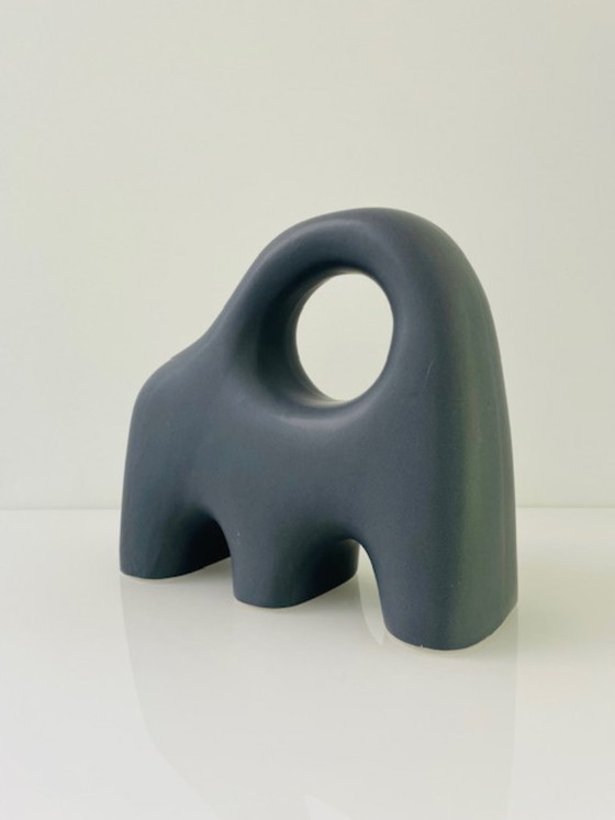 Image 1 of Modern ceramic sculpture - minimalist & organic design