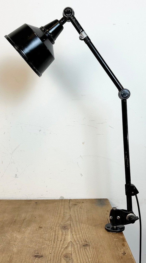 Image 1 of Industrial DDRP Desk or Wall Lamp by Curt Fischer for Midgard, 1930s