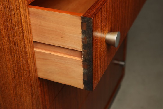 Image 1 of Alfred Hendrickx per Belform - Cassettiera in zebrano, 1960