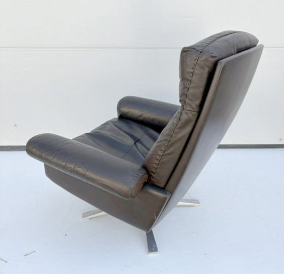 Vintage De Sede Fauteuil DS31 – Leather, Metal (photo 5 of 10)
