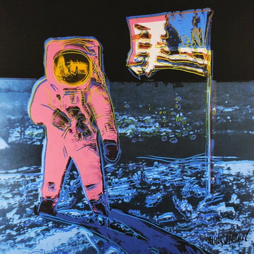 Litografia in edizione limitata di Andy Warhol, realizzata da CMOA e numerata a matita.