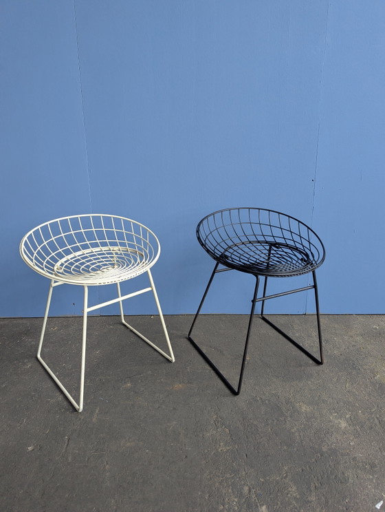 Image 1 of 2x Pastoe Wire stool KM05
