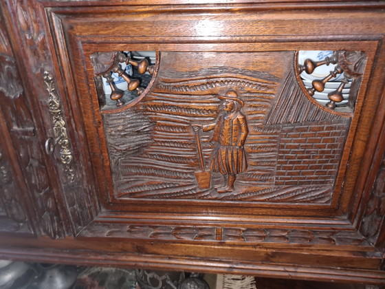 Image 1 of Set of walnut furniture