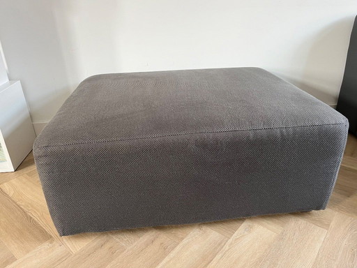 HAY Mags 02 Ottoman Small – Kvadrat Field 2 grey