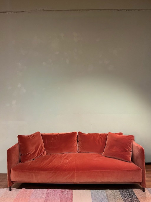 De Padova | Blendy loungebank in fluweel