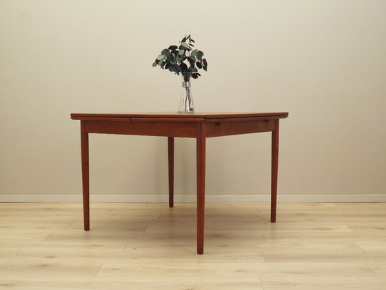 Image 1 of Teak table, Danish design, 1970s, production: Denmark