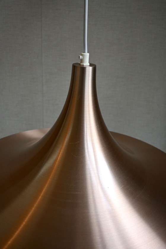 Image 1 of Sombrero de bruja en metal color cobre. Estilo de Fog & Mørup.