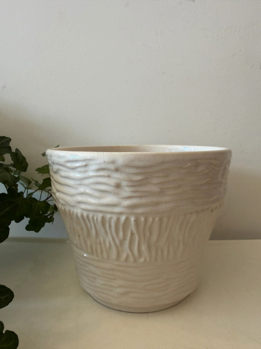 Cache pots blanc West Germany