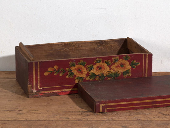 Antica scatola cinese con dettagli floreali (c.1900) #15 – Oggetti decorativi (photo 13 of 40)