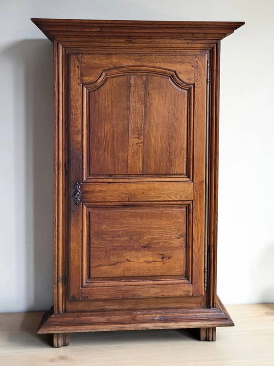 Armadio Louis XIII in rovere, bonnetière, XVIII secolo. – Wood (photo 8 of 8)