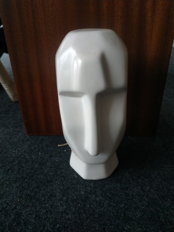 Image 1 of Têtes/Pictures en céramique de style Art Déco