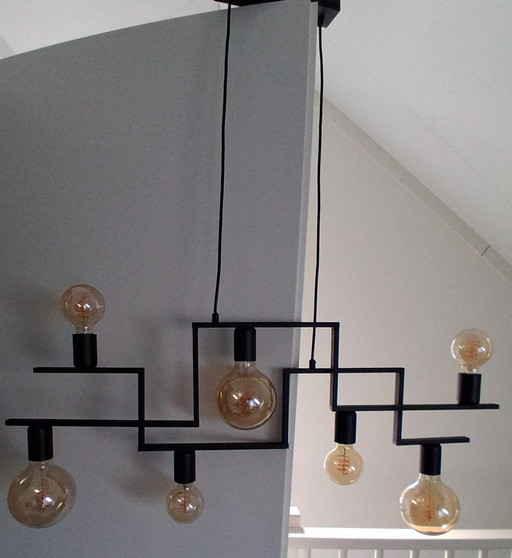 Lampada a sospensione Lampada a sospensione Verdoejo ✓ Nero ✓ Industriale, retrò, vintage ✓ E27 - Lampada a sospensione Verdoejo