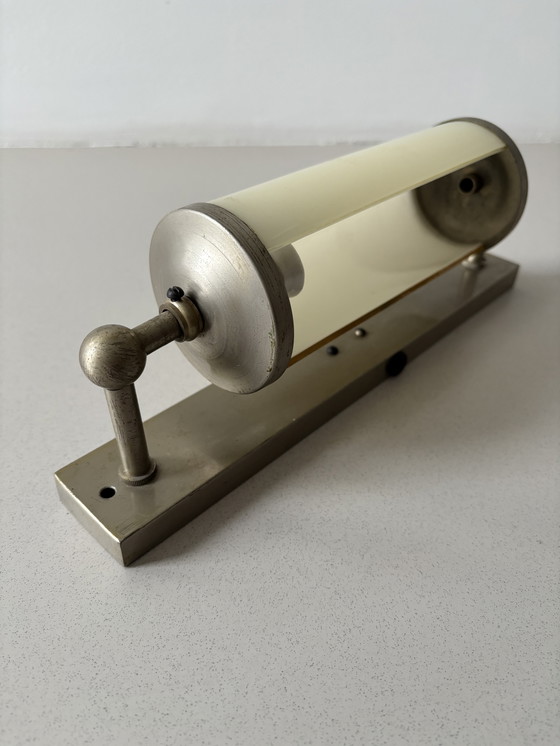 Image 1 of Tubular Art Deco wall lamp 1930s Bauhaus