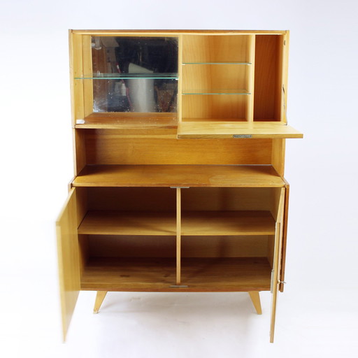 Tall Bar Sideboard U 460 by Jiri Jiroutek for Interier Praha, 1960s