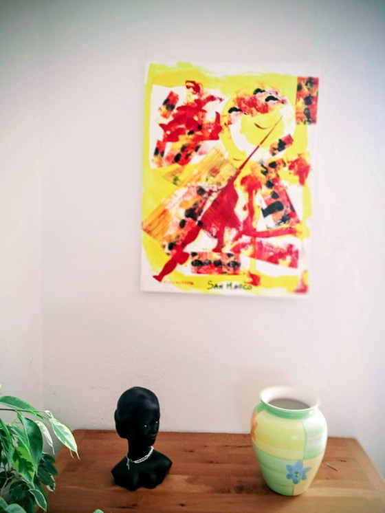 Image 1 of Enzo SAN MARCO - Rising Heat - Artist's painting