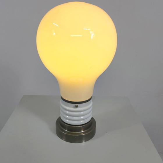 Image 1 of Lampe de table Mazzega Style vintage années 70 Birillo ampoule milieu du siècle