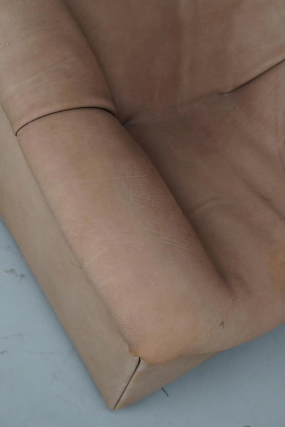 Image 1 of The Sede DS46 Lounge Armchair in Brown/Beige Buffalo Leather, Switzerland