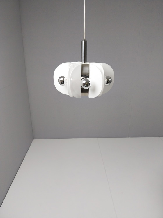 Image 1 of Lampada a sospensione vintage in stile spaziale, anni '70