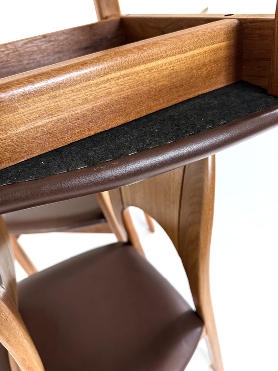 Image 1 of 4x vintage Danish dining chair, Holstebro Møbelfabrik '70