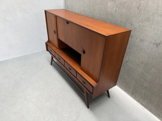 Image 1 of Louis Van Teeffelen Vintage Dressoir, Buffetkast, Barkast
