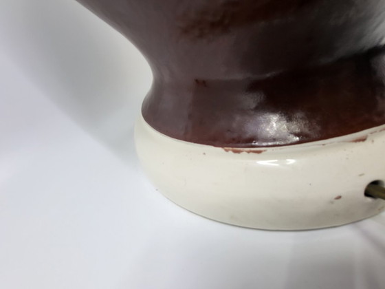 Image 1 of Grote keramische lamp van Hubert Olivier, Frankrijk