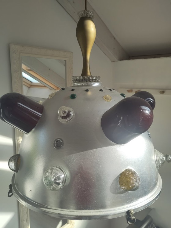 Künstlerische Lampe – Stollenham, Pendelleuchten, Aluminium, Glas (photo 2 of 5)