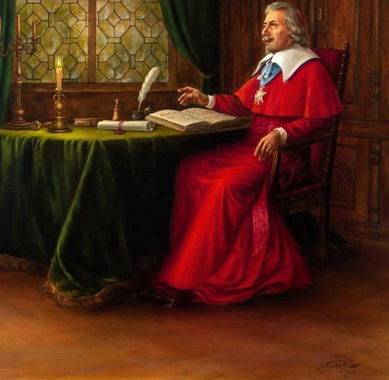 Original Oil Painting You Made A Mistake - Based On A. Dumas's "The Three Musketeers" – Paintings & Drawings (photo 7 of 7)