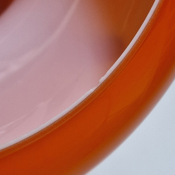 Image 1 of Vintage Pendant Lamp by Peill and Putzler, Germany, 1960. Model AH 1. Orange.