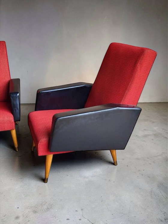 Poltrone vintage degli anni '60 – Wood, Brass (photo 13 of 14)