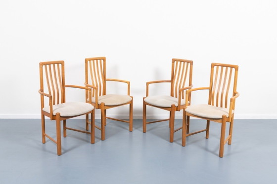 Image 1 of Ensemble de 4 chaises de salle à manger danoises par Hans J. Frydendal pour Boltinge Stolefabrik