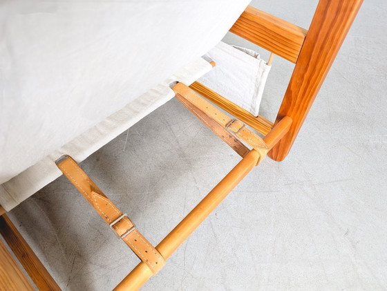 Image 1 of Divano originale Niels Eilersen Mid-Century con poltrona e poggiapiedi