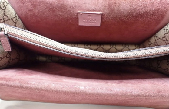 Gucci Dionysus GG Supreme Blooms Medium – Borse a mano, Metallo, Tela (photo 9 of 13)