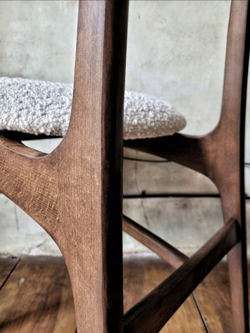 Polnischer Vintage-Esszimmerstuhl im Mid-Century-Stil, Modell 200-190, von R.Hałas PRL Designe