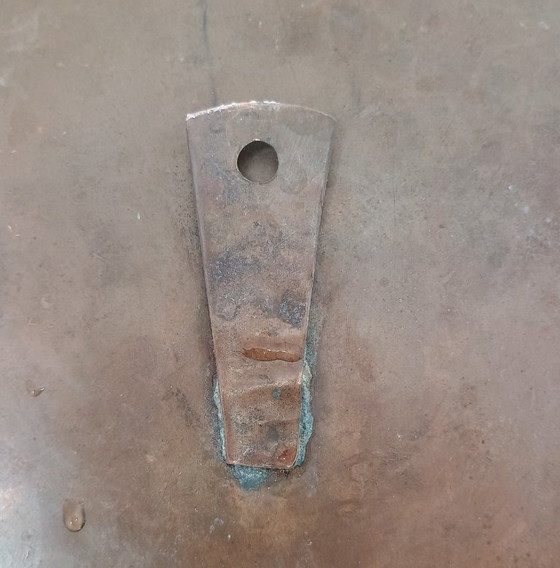 Image 1 of Grande placca da parete in rame lavorata a mano