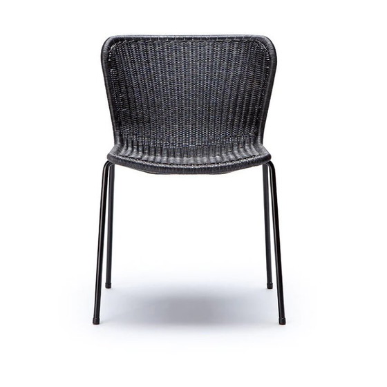 Image 1 of 4 x C603 Feelgood stoelen, binnen, rotan, goede staat