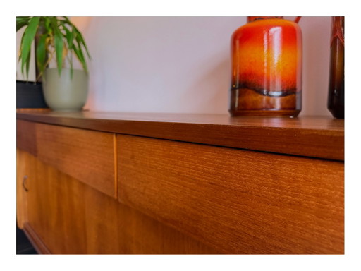 Credenza vintage danese in teak, design di metà secolo. – high boards, Wood (photo 2 of 10)
