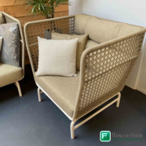 Image 1 of Max & Luuk JANE Loungeset – Retro Luxe in Camel Rope