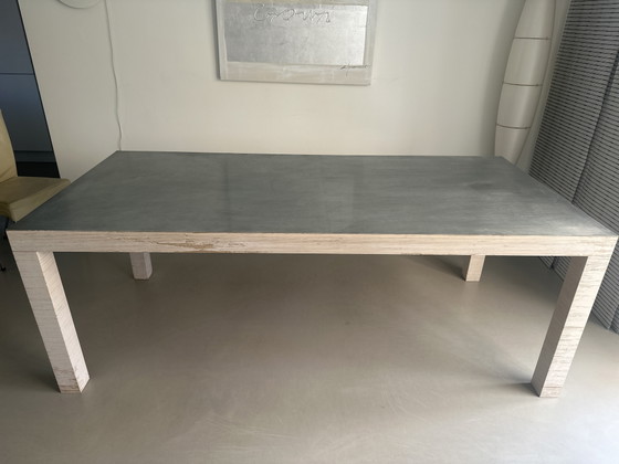 Dining table by Gerard v/Berg – Gerard van de Berg, Metal, Wood (photo 2 of 7)