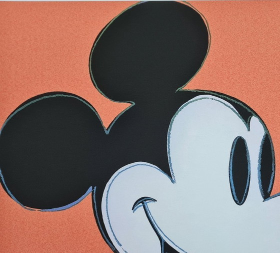Image 1 of After Andy Warhol, Mickey Mouse, 1980s, Lithograph