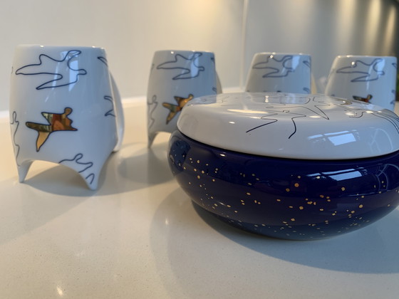 Image 1 of Mokkenset élégant avec bonbonnière de Corry Ammerlaan