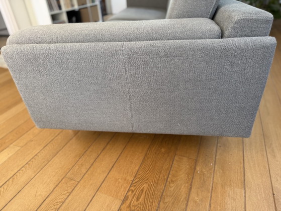 Leolux Bellice Gris 255 cm – Sofás, Metal, Textile (photo 4 of 6)