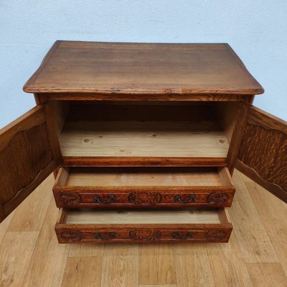 Image 1 of Cassettiera vintage Queen Ann, mobile bar, mobile hi-fi, cassettiera