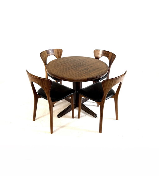 Vintage Deense eetkamerset ‘60