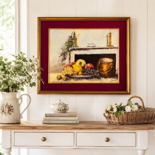 Oil Painting on Canvas 63x53 cm – lijsten