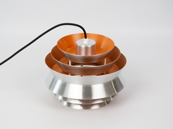Image 1 of Zweedse vintage hanglamp Trava van Carl Thore, Granhaga, jaren 1960